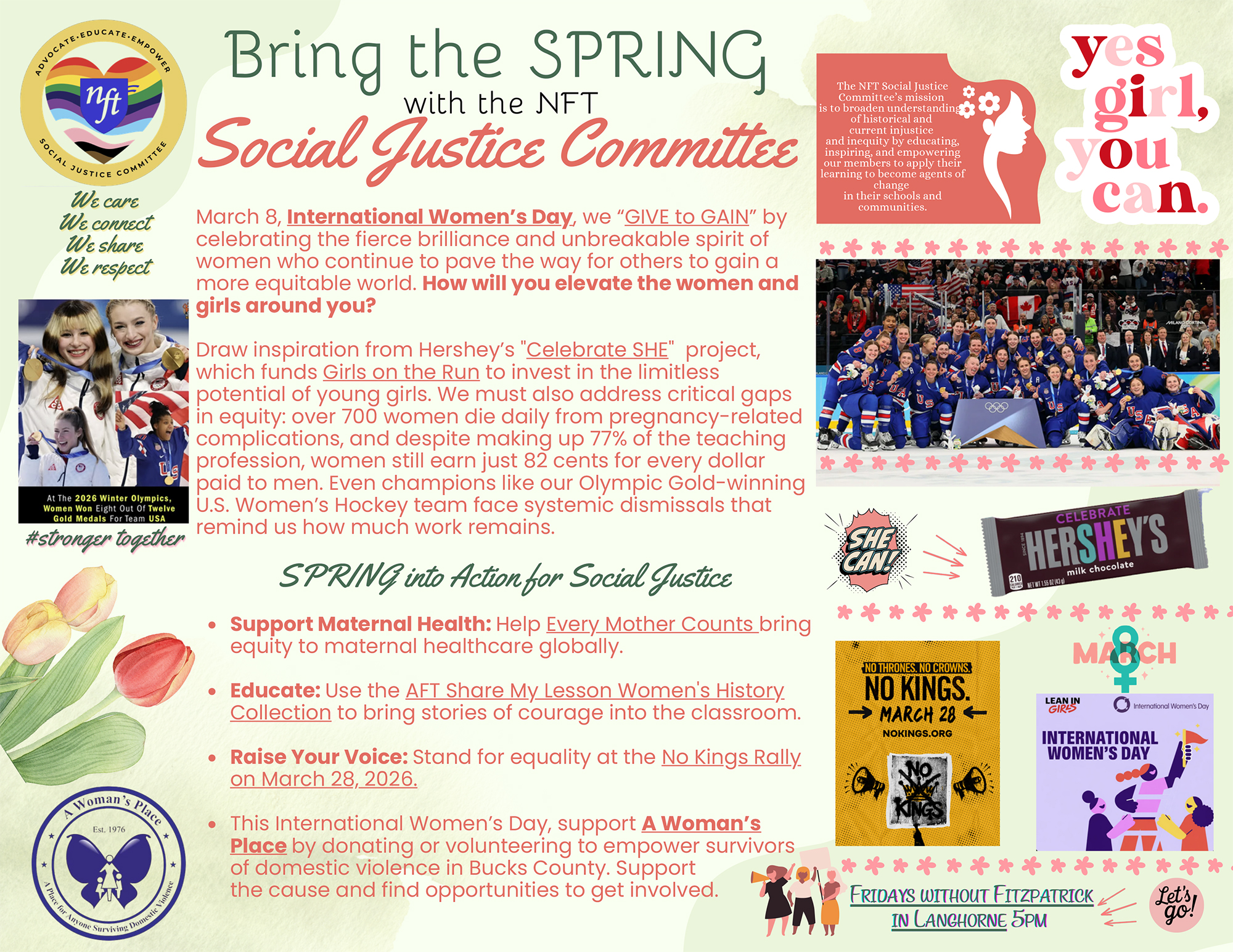 NFT Social Justice Committee - March 2026