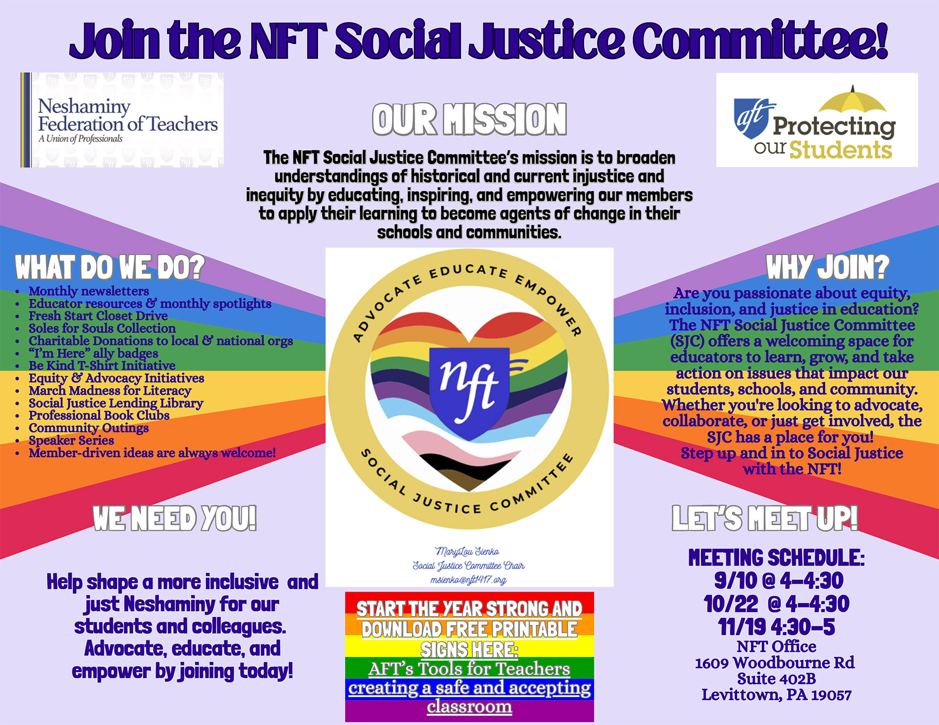 NFT Social Justice Committee - September 2026