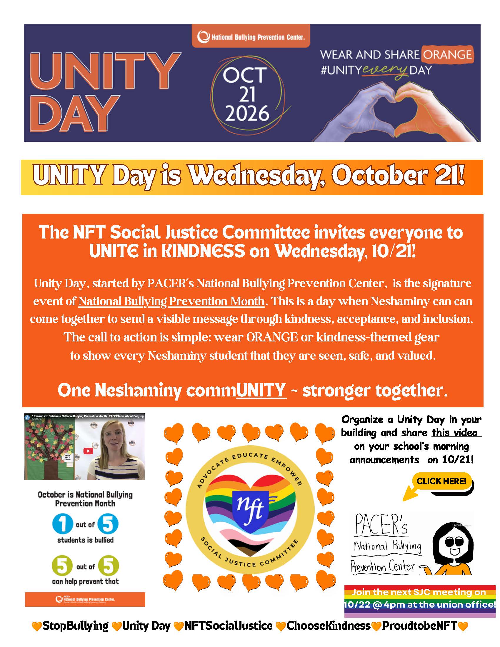 NFT Social Justice Committee - October 2026