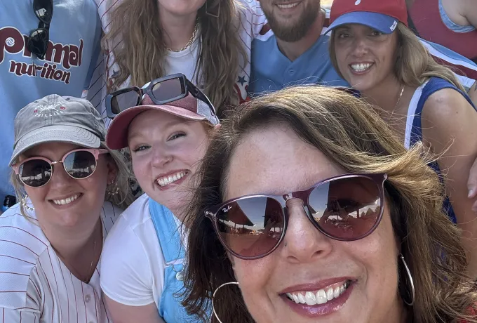 NFT Social Committee at Baseball Game
