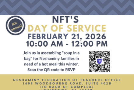 February 21, 2026 - NFT’s Day of Service- Community Outreach