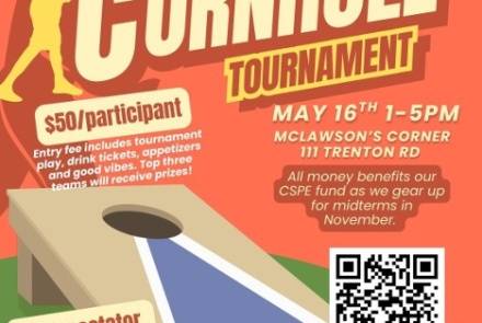 First Annual CSPE Cornhole Tournament Fundraiser - May 16, 2026
